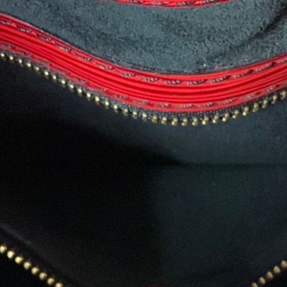 EUC Louis Vuitton Noe Red Bucket Shoulder Bag - Picture 10 of 12